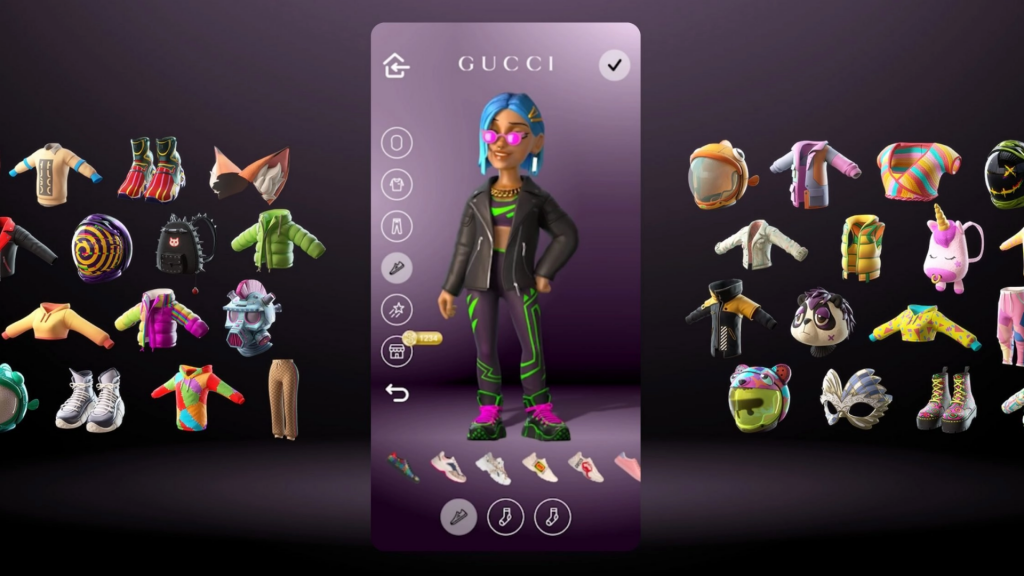 Gucci avatars